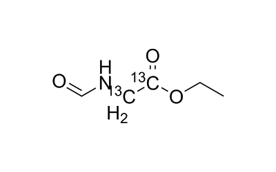 N-Formylglycine ethyl ester-13C2 1391051-73-2 Stable Isotope