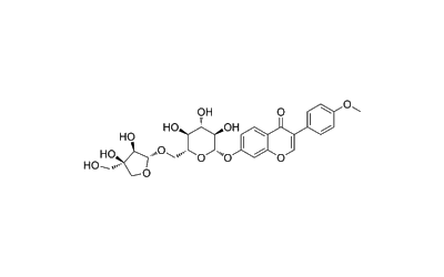 Formononetin 7-O-β-D-apiofuranosyl-(1→6)-O-β-D-glucopyranoside 857677-78-2 Flavonoid