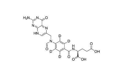 10-Formylfolic acid-d4 461426-41-5 Stable Isotope