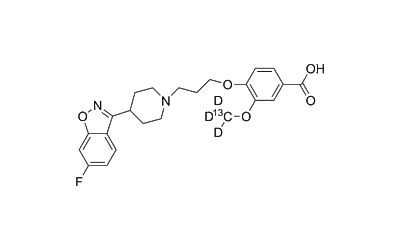 Iloperidone metabolite P95-13C,d3 2747914-96-9 Stable Isotope