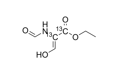Ethyl 2-formamido-3-hydroxyacrylate-13C2 1391062-48-8 Stable Isotope