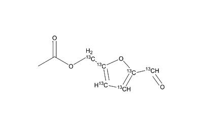 (5-Formylfuran-2-yl)methyl acetate-13C6 1215731-50-2 Stable Isotope